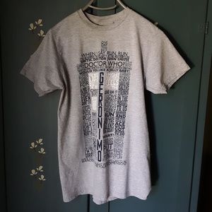 Licensed Dr Who Tardis T-Shirt  Size Medium
